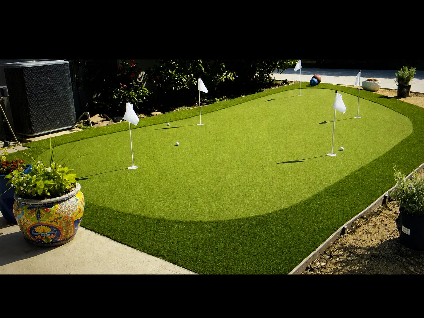 Artificial turf installation in Reno, Nevada